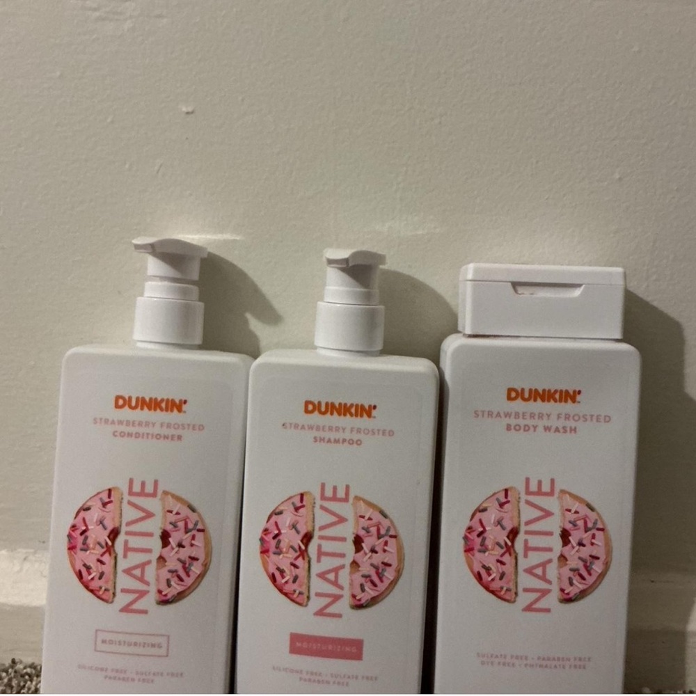 Native Strawberry Frosted Hair and Body Trio